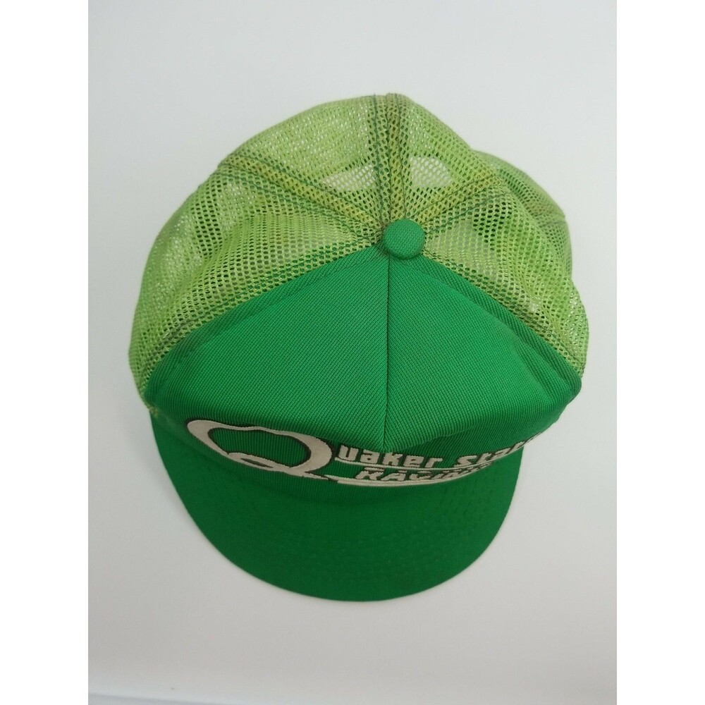 Vintage Ricky Rudd Quaker State Racing Mesh Trucker Hat Nascar Cap SnapBack H2 - Picture 2 of 4